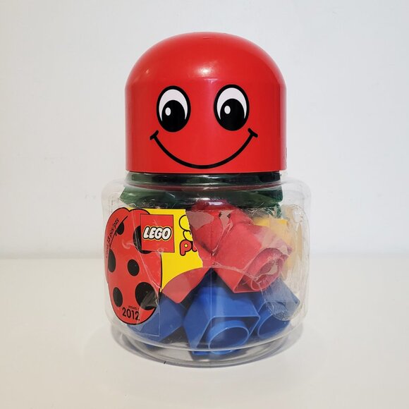 LEGO Duplo Primo Bricks, Rattles Lucy Ladybug Container Set - 18 pieces - Picture 1 of 3